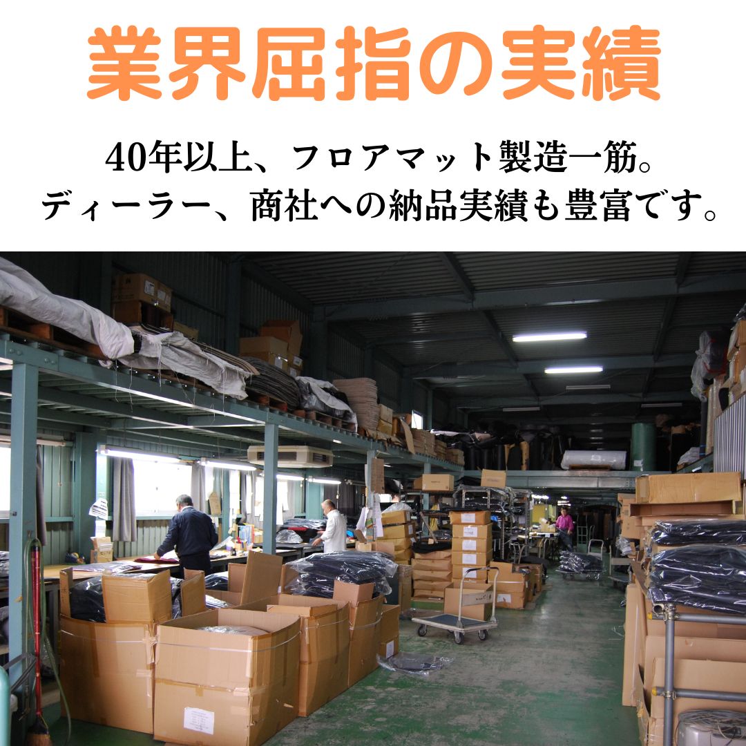 日産 サファリ Y61 純正仕様フロアマット（1～3列分）【グレー