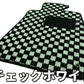 ダイハツ キャスト フロアマット（前部・後部座席分）【白黒チェック2色】◆カーマット 車 フロアカーペット