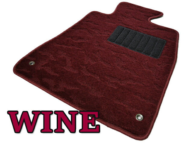 トヨタ C-HR　CHR フロアマット【ワインカラー】◆車種別設計 カーマット 車 フロアカーペット