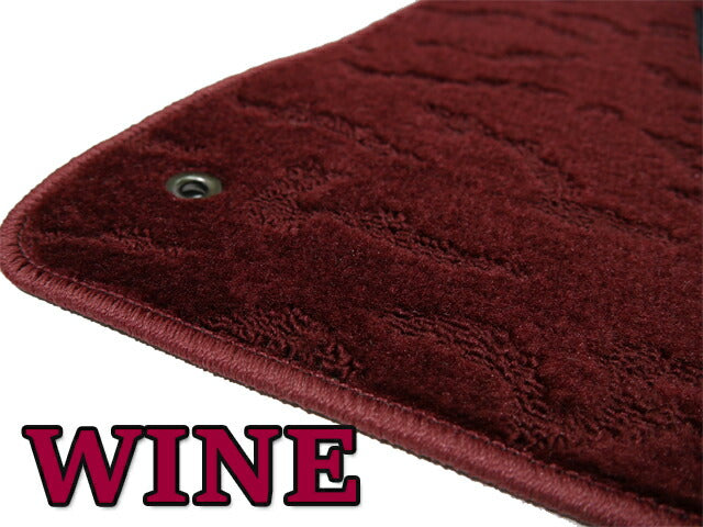 トヨタ アリスト 140系 160系 フロアマット（前部・後部座席分）【ワインカラー 送料無料】◆車種別設計 カーマット 車 フロアカーペット